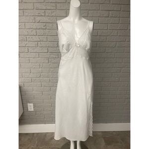 Jasper Conrad White Long Lingerie Sleepwear Size 14